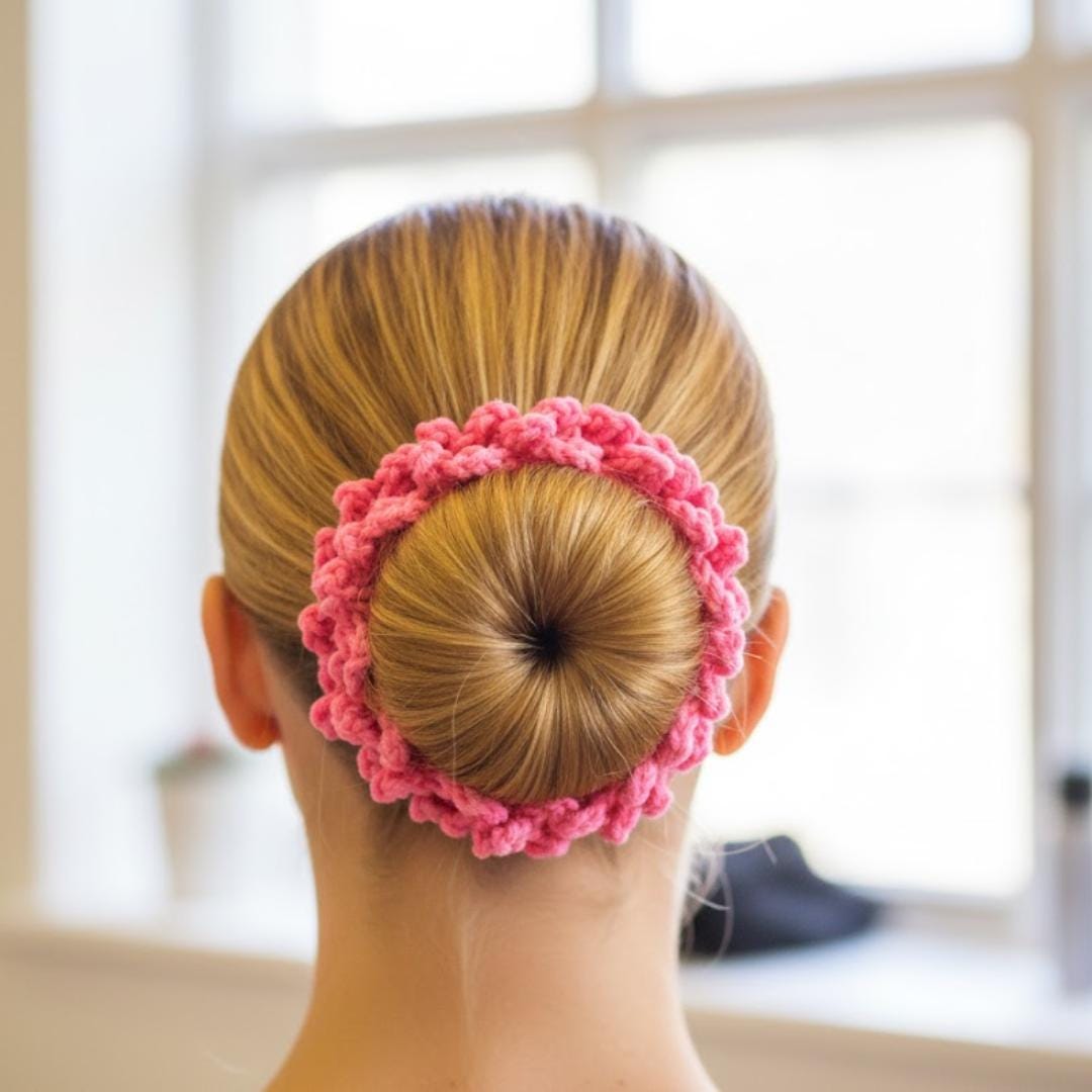 Bun Wreaths and Hair Ties Crochet Pattern