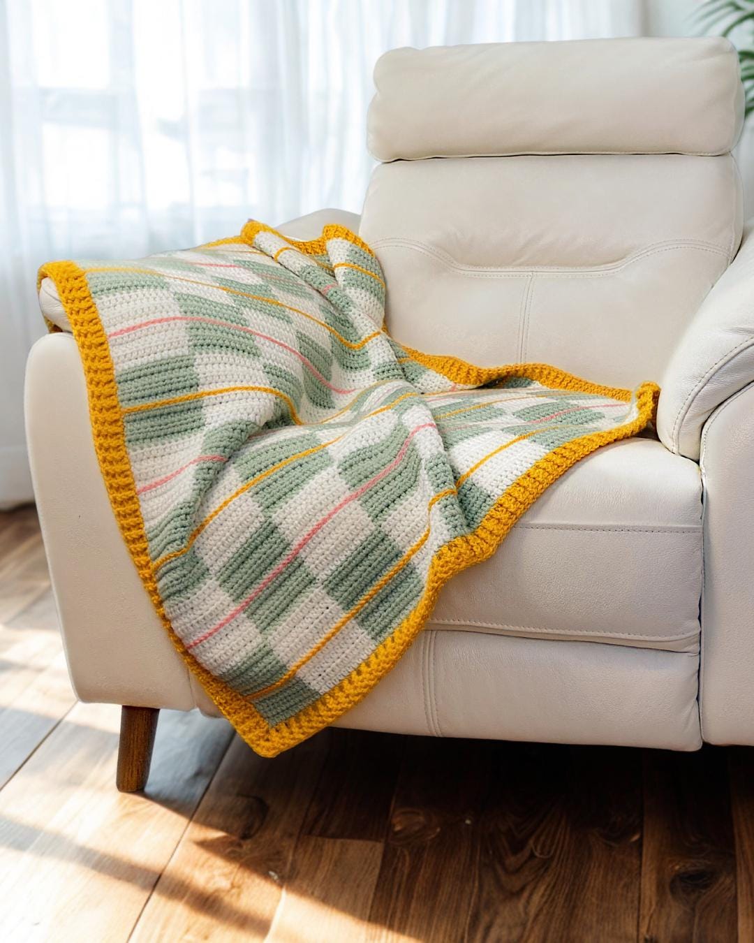 32 Checkerboard Crochet Patterns for Blankets, Bags, Garments, and Home Accents 3 Crochet Pattern & Video Tutorial