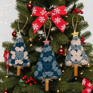 Make Granny Square Christmas Trees With this PDF Crochet Pattern, Add Festive Cheer to Your Holiday Décor With Quick & Easy Ornaments