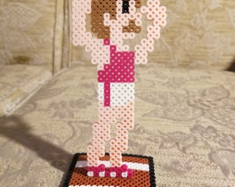 Standing Track & Field runner perler sprite
