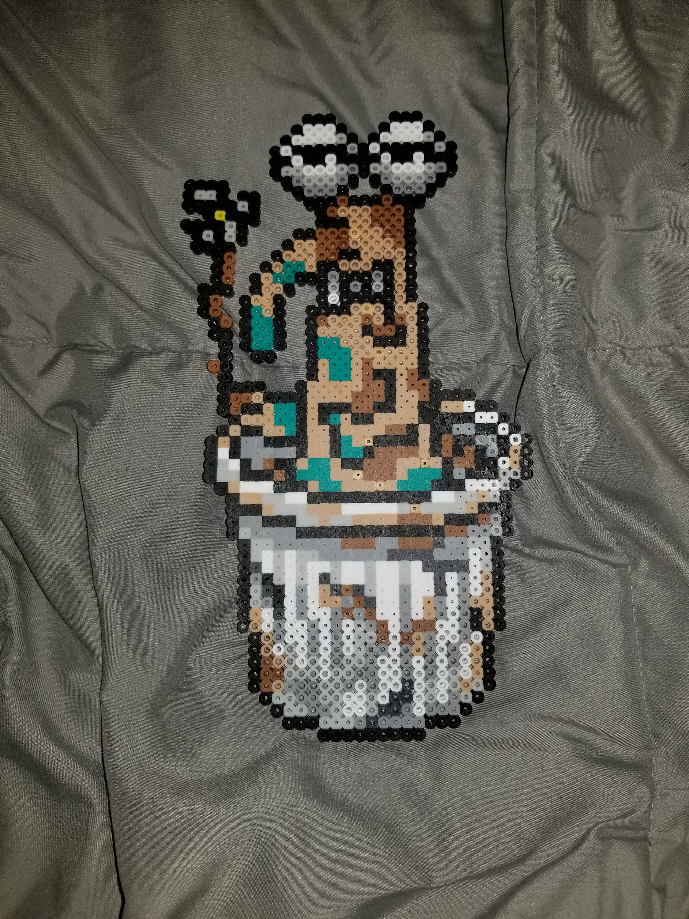 EarthBound Putrid Moldyman perler sprite Etsy