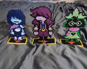 Deltarune perler standees