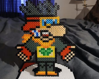 Snowboard Kids perler standees