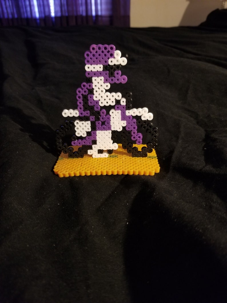 Excitebike Perler Standee - Etsy
