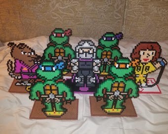 Ninja Heroes and Co. perler standees