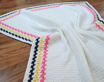 Crochet Blanket Pattern, Afghan Pattern, Jossalyn's Afghan, Home Decor Pattern, Crochet Afghan Pattern, INSTANT DOWNLOAD PDF