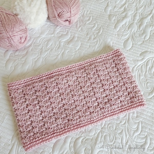 Crochet Cowl Pattern, Winter&#39;s Blush Cowl Crochet Pattern, Crochet Infinity Scarf Pattern, Crochet Pattern, INSTANT DOWNLOAD PDF