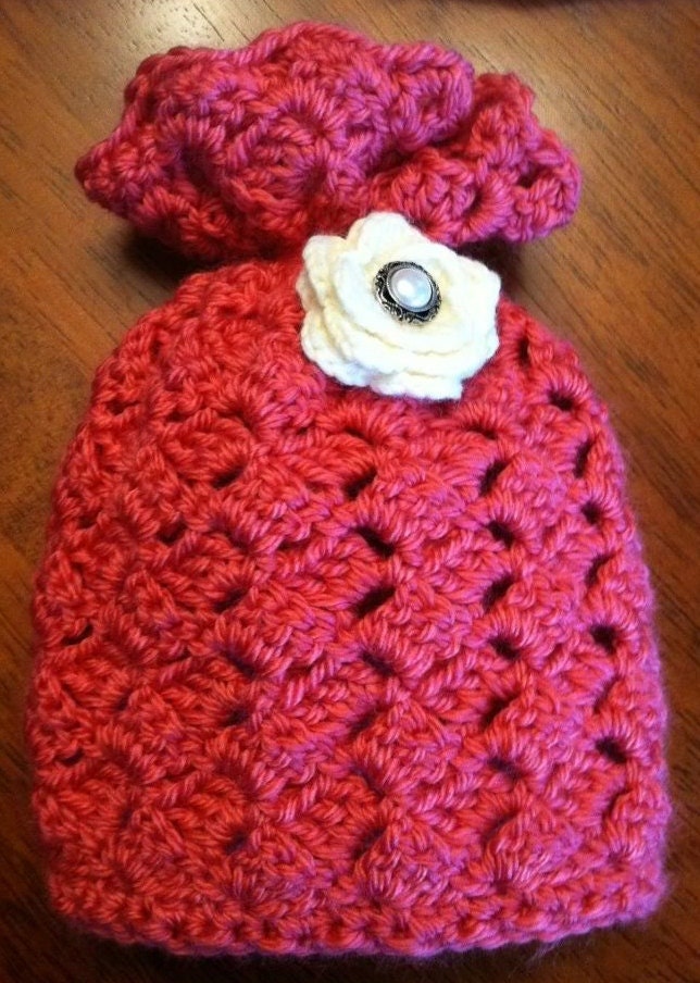 30 Cozy Sack Hat Crochet Patterns for Winter, Gifts, and Photo Props 17 Classic Charm Sack Hat Pattern