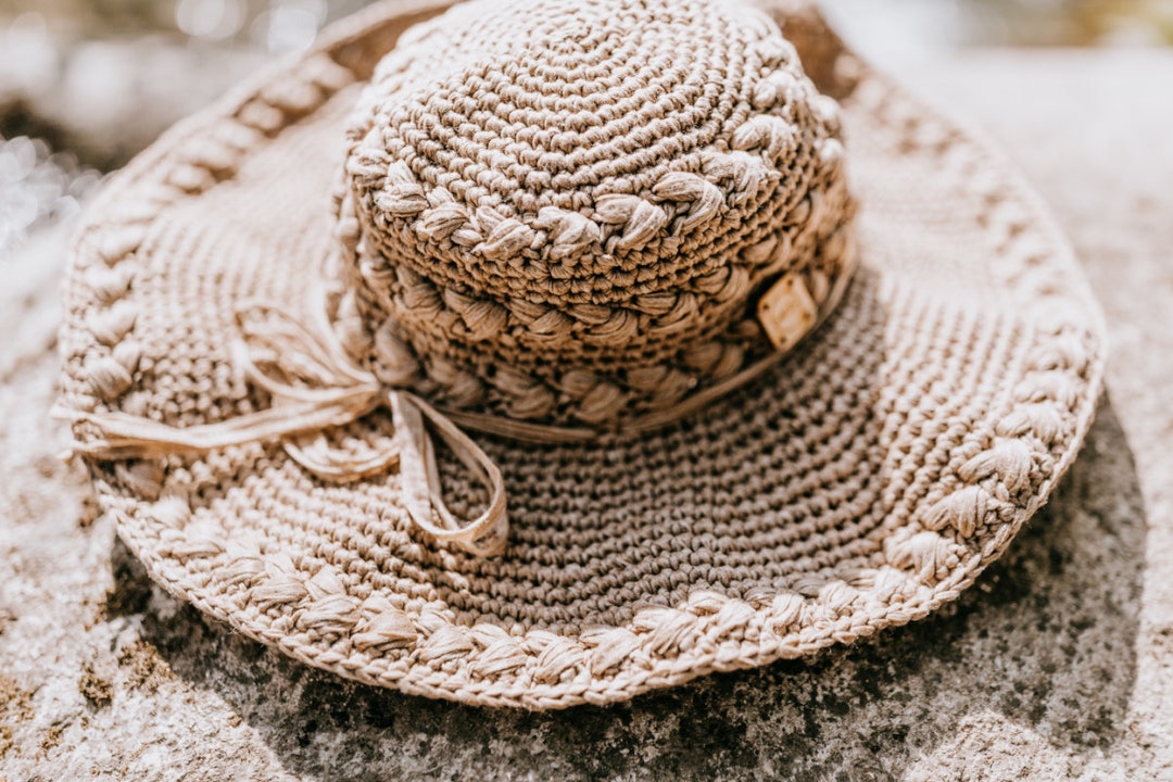 Summer Crochet Hat Pattern, Summer Lovin' Crochet Sun Hat Download Pattern