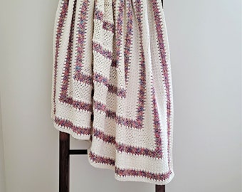 Crochet Blanket Pattern, Afghan Pattern, Elayna's Afghan, Home Decor Pattern, Crochet Afghan Pattern, INSTANT DOWNLOAD PDF