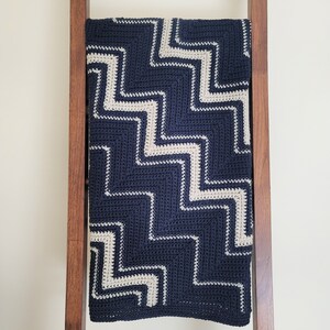PDF Crochet Pattern: Diagonal Chevron Blanket, crochet C2C blanket pattern, crochet corner to corner blanket pattern, INSTANT DOWNLOAD image 3