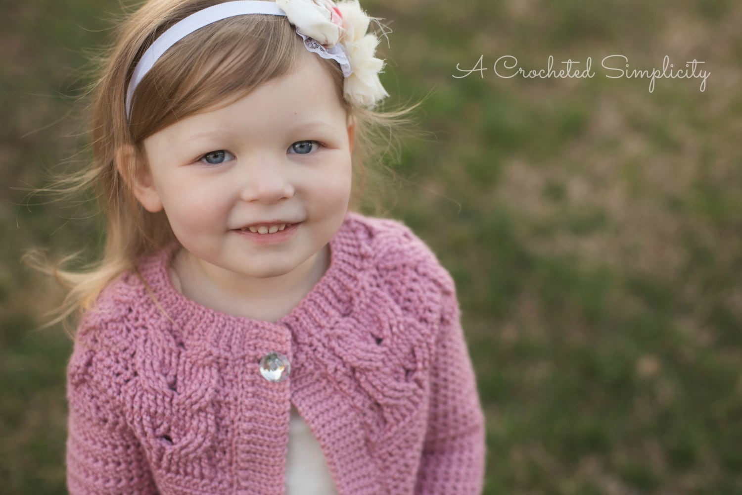 Brentwood Crochet Shawl Collar Pullover for Kids - A Crocheted Simplicity
