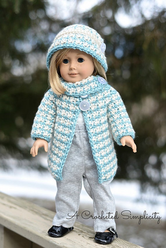 Crochet doll deals jacket