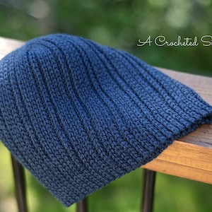 Crochet Pattern: "Knit-Look" Everyday Beanie & Slouch