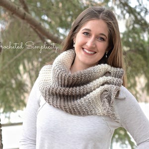 Crochet Pattern: Aveline Scarf **Permission to Sell Finished Items INSTANT DOWNLOAD