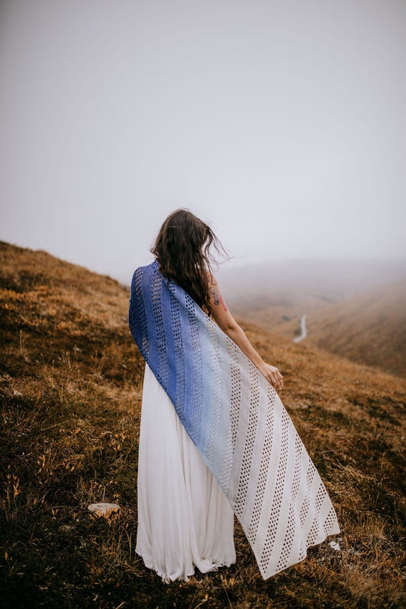 Crochet Wrap Pattern | Yura Crochet Wrap | Crochet Shawl | Crochet Scarf Pattern | Shawl Crochet Pattern | Crochet for Women | PDF Download