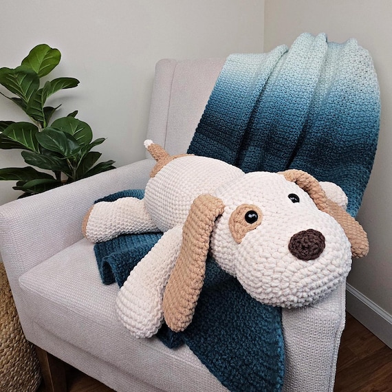 CROCHET DOG PATTERN, Marlow Crochet Puppy, Dog Amigurumi Pattern, Puppy Crochet Pattern, Crochet Plushie, Instant Download pdf