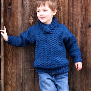 Crochet Pattern PDF: the WULF Kids Pullover Sizes 2 Thru 14/16 Years ...