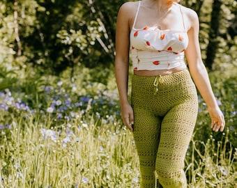 CROCHET PATTERN | Oceane Crochet Beach Pants | Crochet Pants | Crochet Pants Women | Crochet Cover-Up | PDF Crochet Pattern