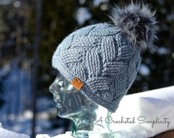 Crochet Pattern: Cross-Country Ski Slouch, Beanie, & Headwarmer Permission to sell finished items