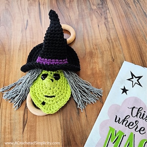 Crochet Towel Holder Pattern, Witch Crochet Towel Holder, Crochet Towel Topper, Crochet Towel Ring, Kitchen Towel Holder PDF Crochet Pattern