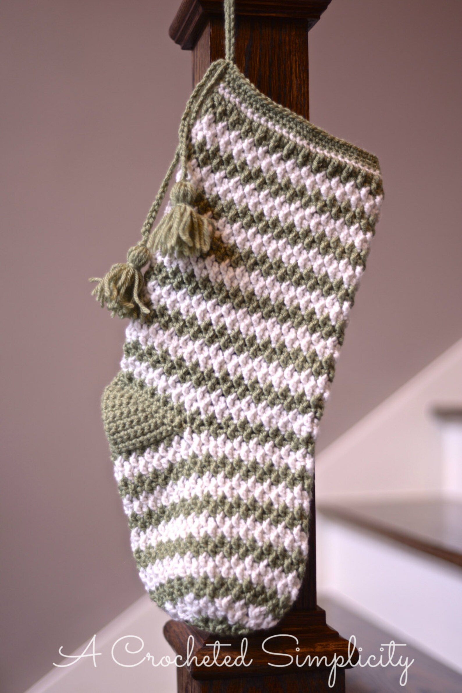 Crochet Pattern: Jolly Textures Christmas Stockings - Etsy