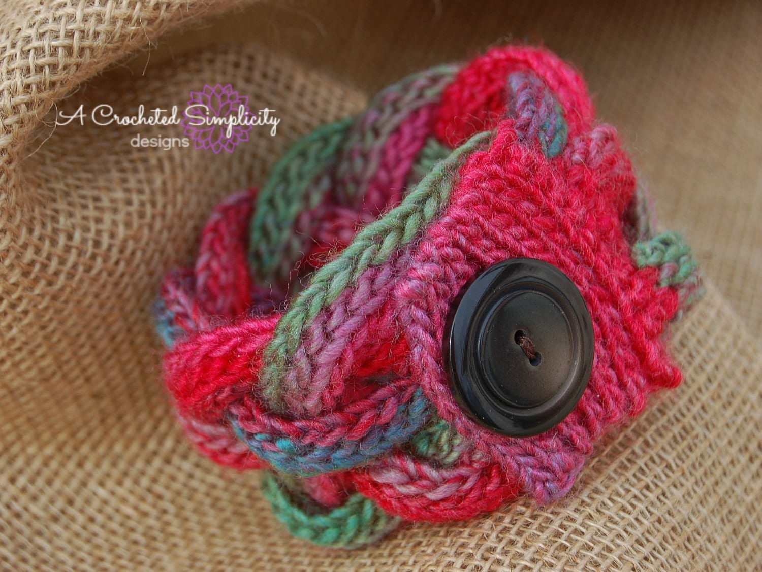 Cardinal Crochet Cable Braided Belt Vintage Maltese buckle gothic tassel premade Cardinal Belt Buckle - Etsy main image 4