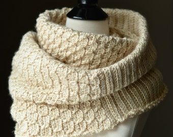 Crochet Pattern: "Knit-Look" Infinity Stitch Cowl & Poncho **Permission to sell finished items