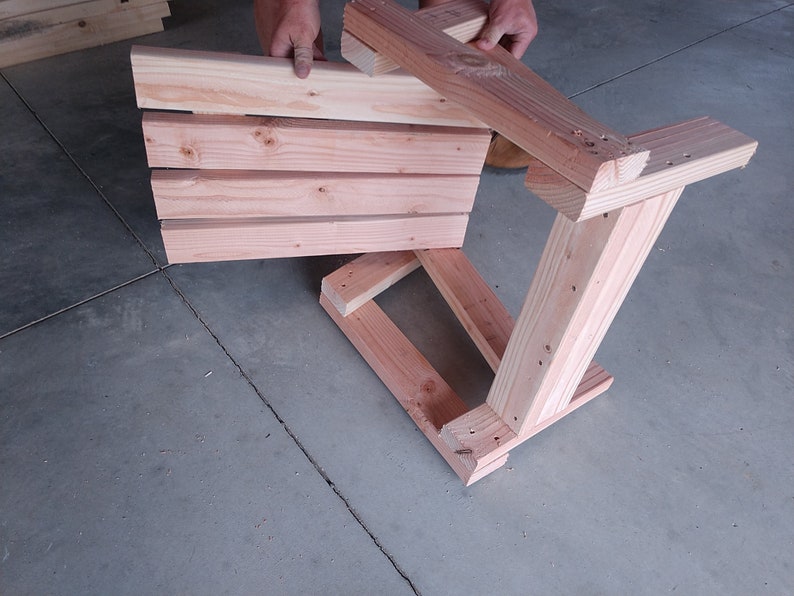 Plany krzeseł Adirondack 2x4 w rozmiarze dziecięcym — idealny rozmiar dla dzieci! zdjęcie 7