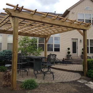 Pergola Plans: Complete Plans To Build A Garden Pergola