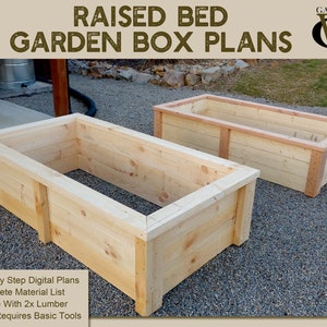 DIY Raised Bed Garden Box Plans Simple, Strong, Beautiful & Easy To Build image 1