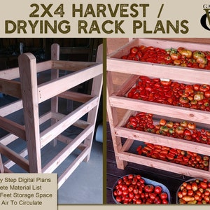 2x4 Harvest / Drying Rack Plans