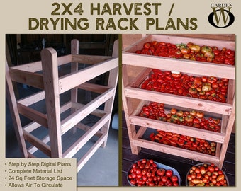 2x4 Harvest / Drying Rack Plans