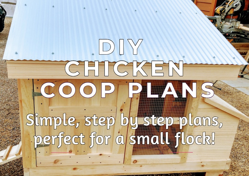Small Flock Chicken Coop Plans Simple Strong And Easy To Make With 2x4s