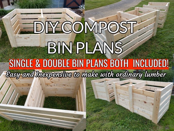 Wooden Compost Bin (Large Sizes)