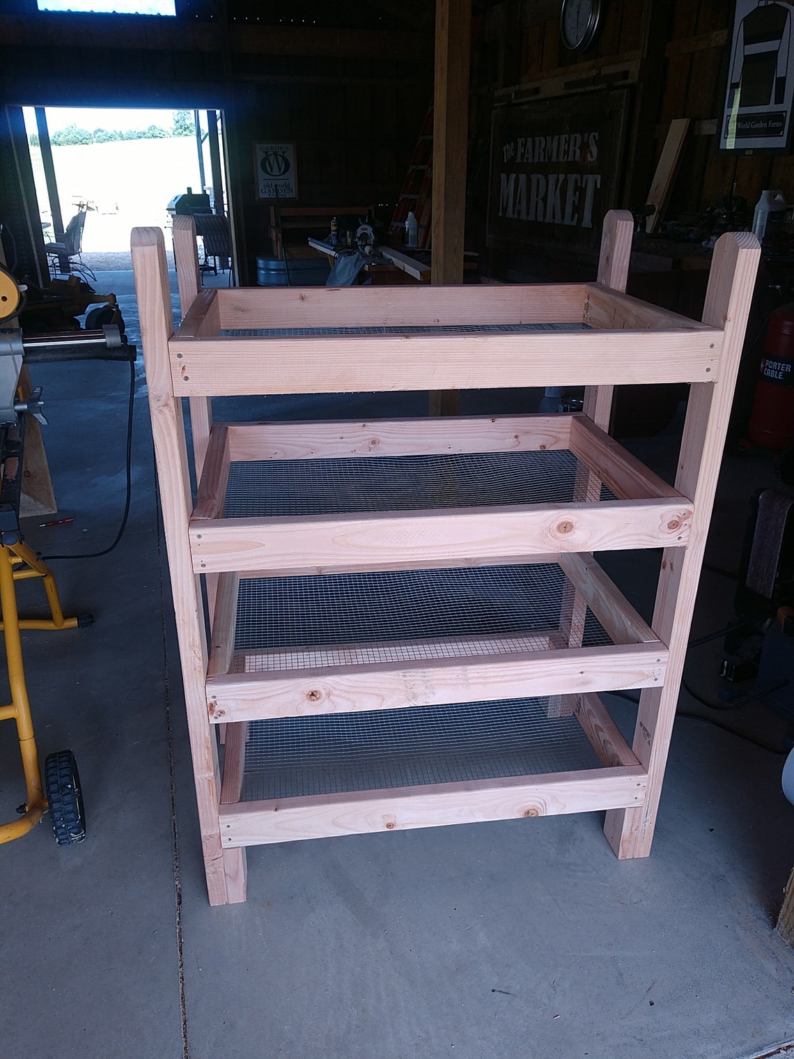 2x4 Harvest / Drying Rack Plans Etsy UK