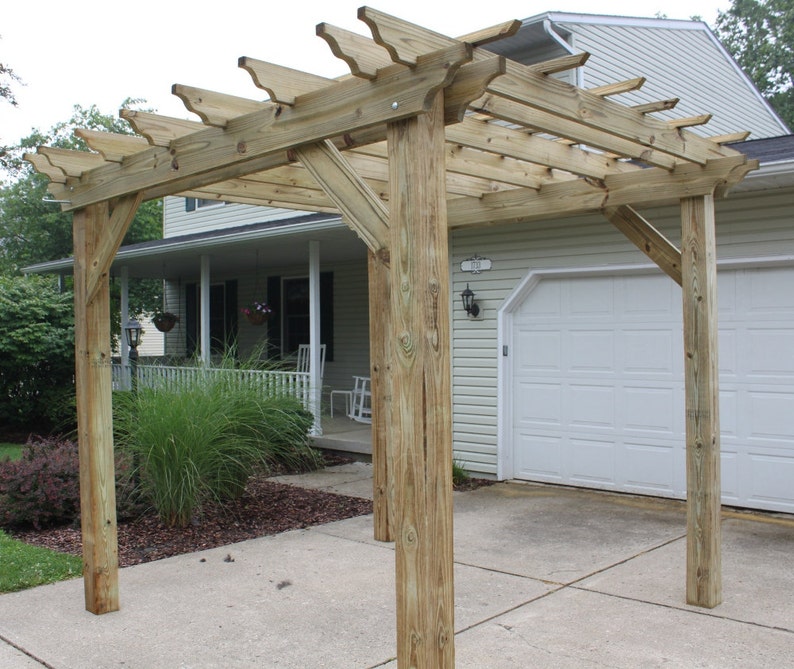 Pergola Plans: Complete Plans To Build A Garden Pergola image 3