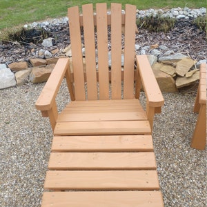 2x4 Foot Stool Plans For 2x4 Adirondack Chair image 5