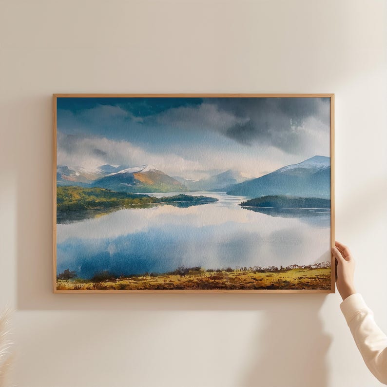 Lomond Art Print - Matte Museum-Quality on FSC Paper image 8