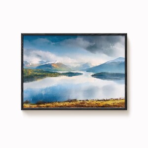 Lomond Art Print - Matte Museum-Quality on FSC Paper image 2