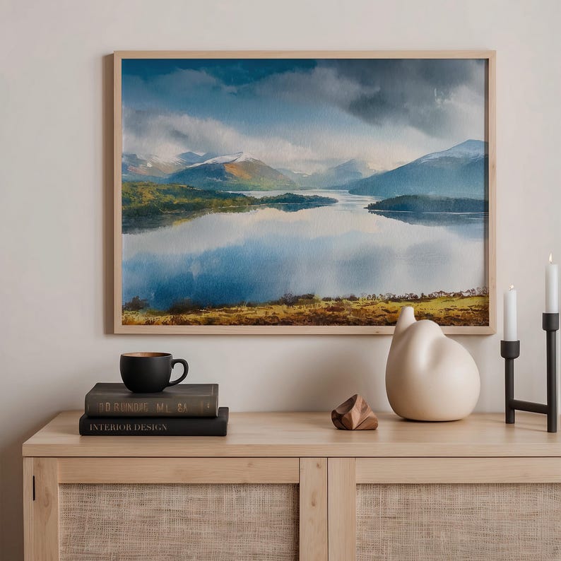 Lomond Art Print - Matte Museum-Quality on FSC Paper image 5