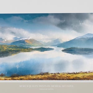 Lomond Art Print - Matte Museum-Quality on FSC Paper image 4