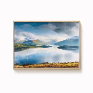 Lomond Art Print - Matte Museum-Quality on FSC Paper image 1