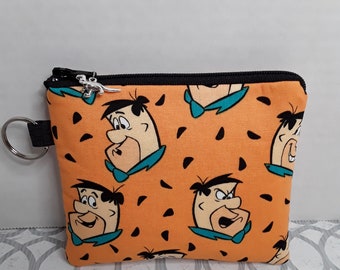 Mini bag Charm The Flintstones Keychain Gift Fred Flintstone Figure Keyring Mini bag Charm The Flintstones Keychain Gift Fred Flintstone Figure Keyring