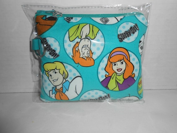 Scooby-Doo Pillow Teal Scooby Pillow Mystery Machine Shaggy HANDMADE In USA