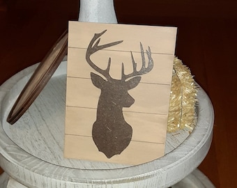 Deer head Silhouette SVG cut file