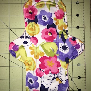 Sale In the Hoop Cloth Mentrual Pad, Momma Pad, Liner made in a  6x10 inch hoop or larger