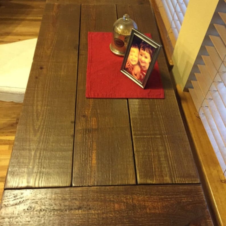 X Base Trestle Dining Table Etsy