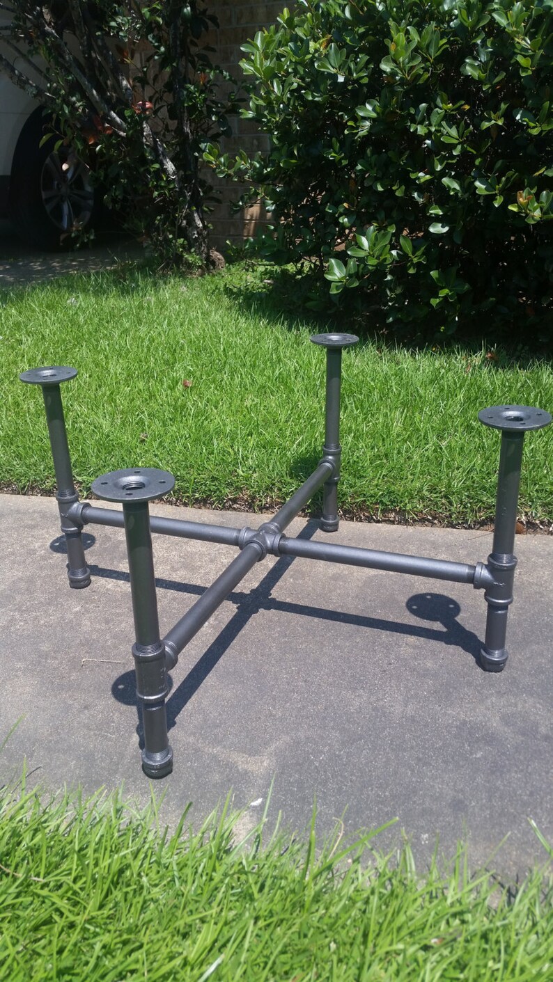 Industrial Pipe Leg Set for Small Dining and Counter Height Etsy