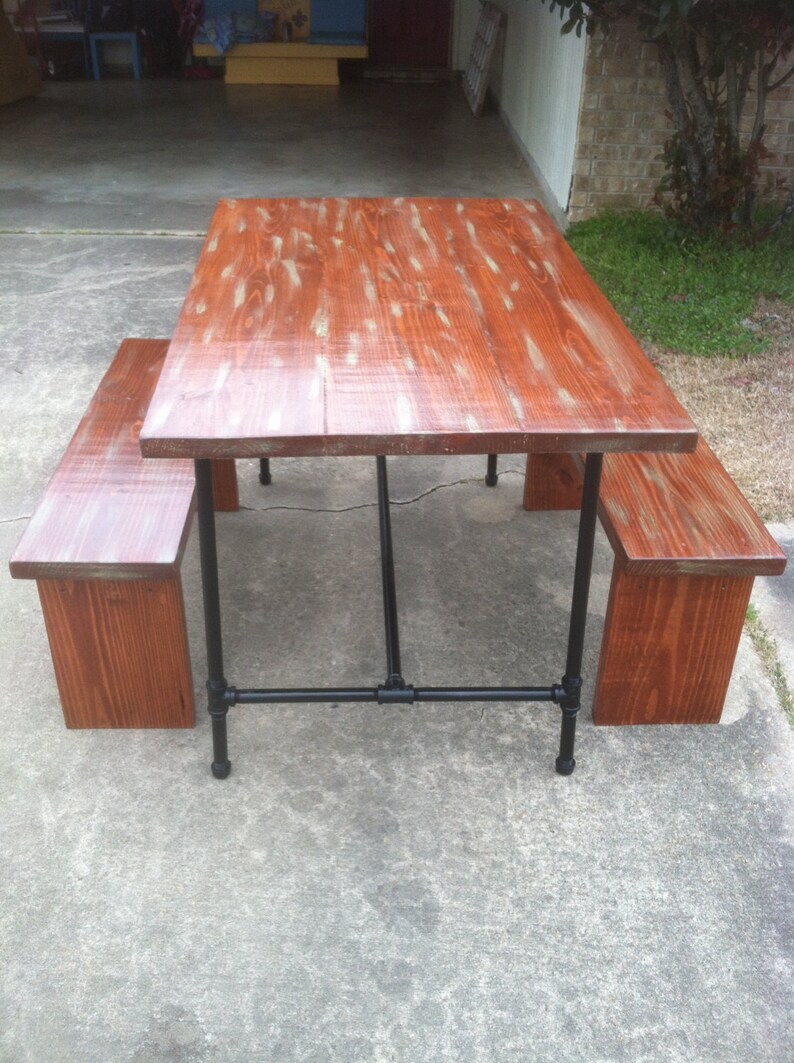 Industrial Pipe Leg Set for Coffee Table to Dining and Counter Etsy